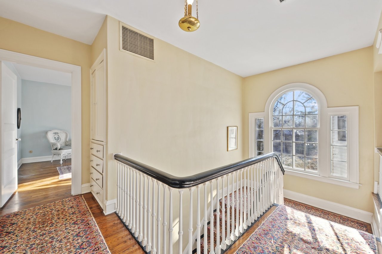 This classic home gives a warm welcome