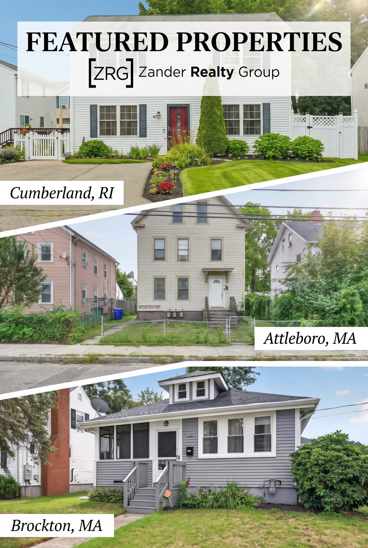 Featured Properties: Premier Residential & Multi-Family Homes Across MA & RI