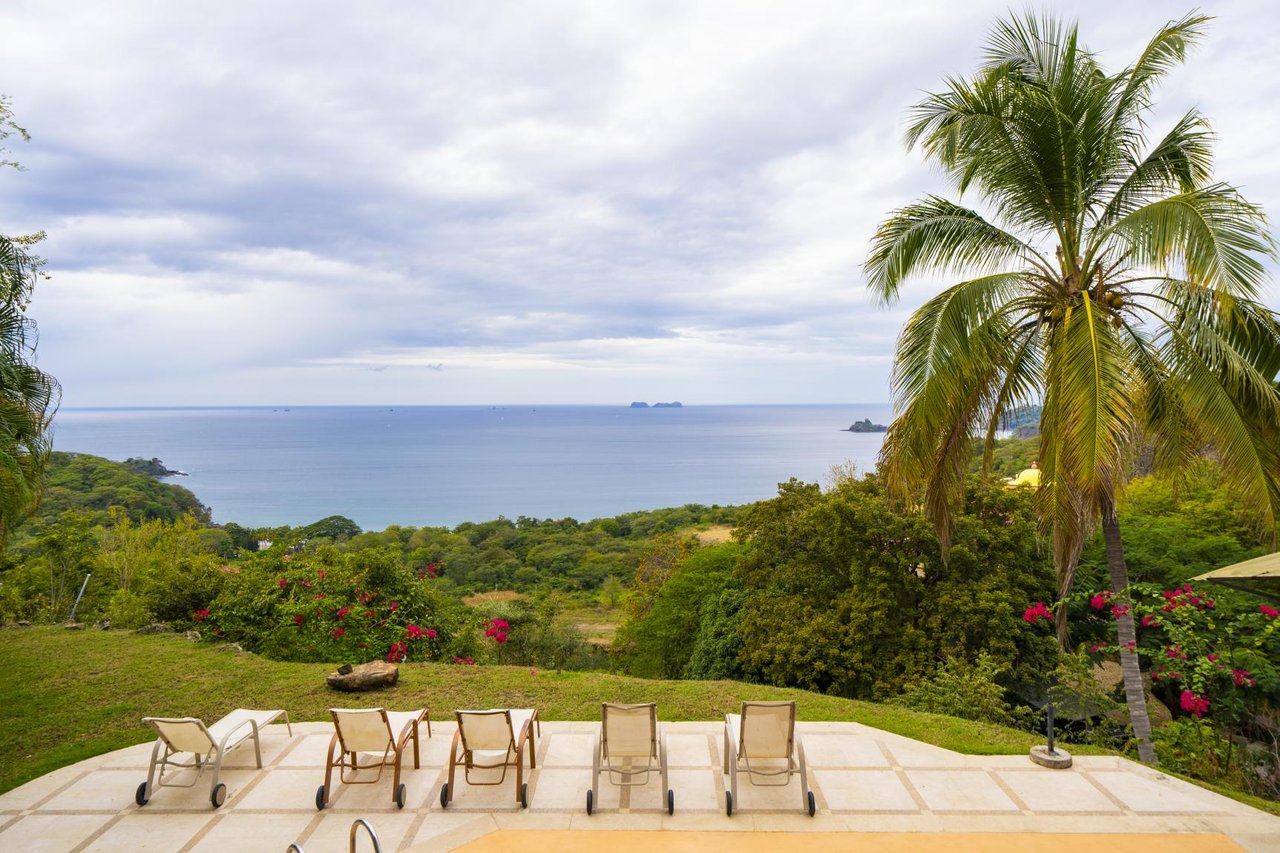 Casa Nikita | 4-Bedroom Ocean View Villa with Pool Near Potrero Beach