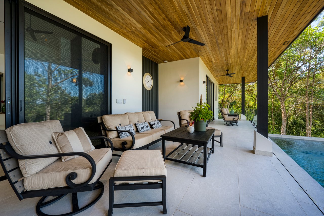 New Ocean View Luxury Home Bordering Forest Reserve