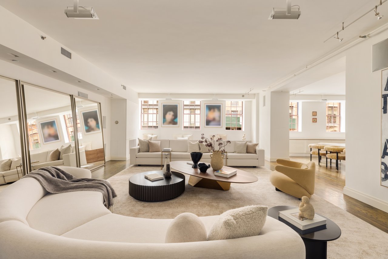 18 Leonard St, TriBeCa, NY 10013. Staging by IMG.