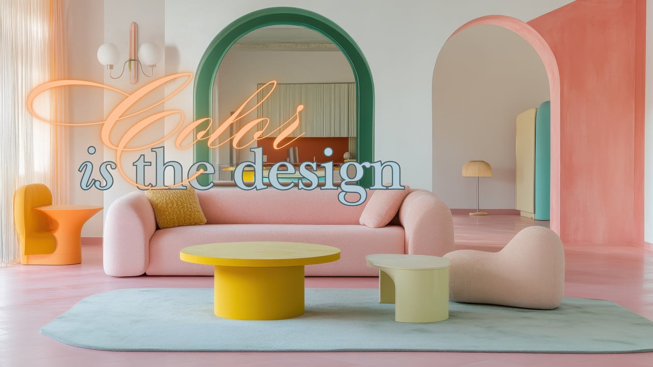 When Color IS the Design