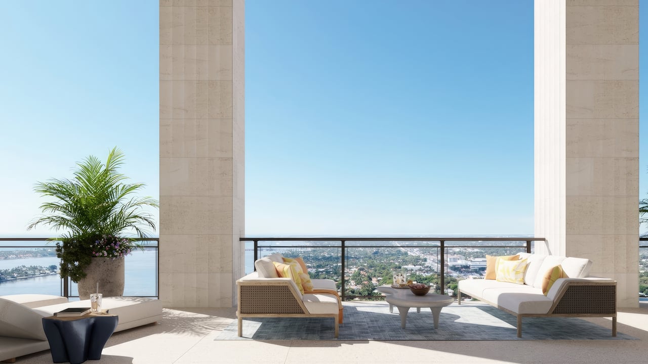 South Flagler House interior balcony 