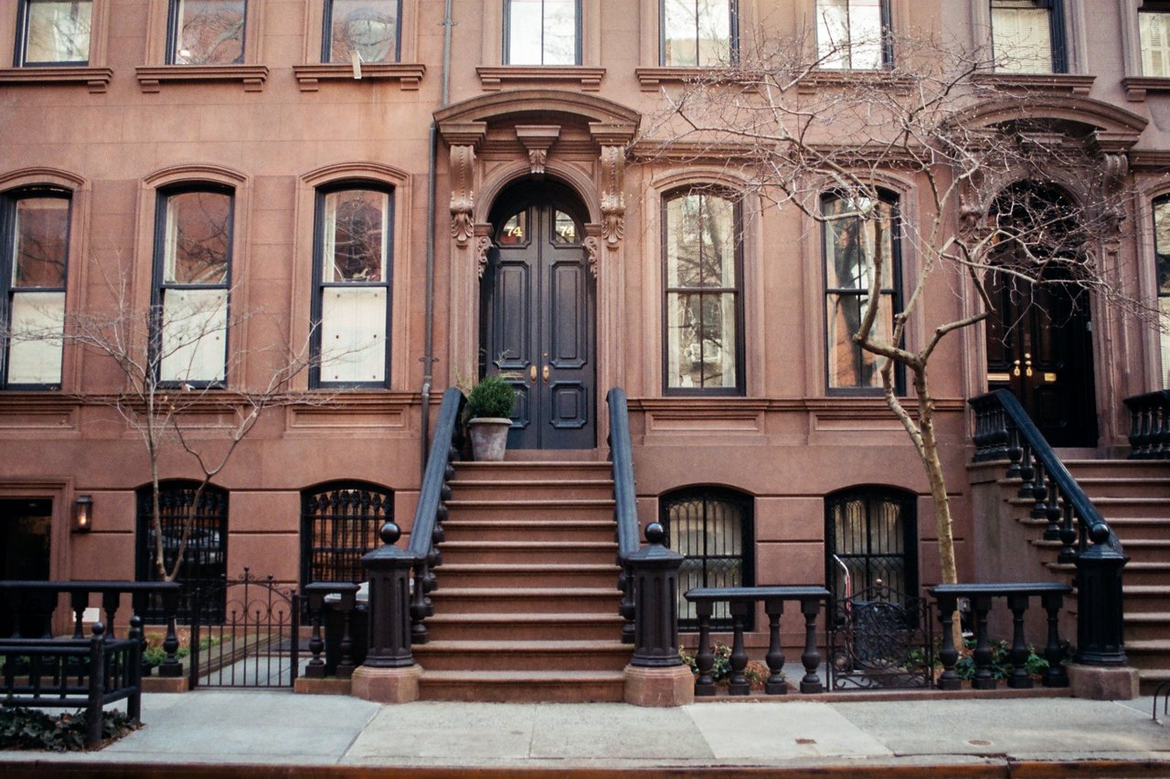 Historic brownstones, townhouses, and multifamily homes along Macon Street in Bedford-Stuyvesant, Brooklyn.