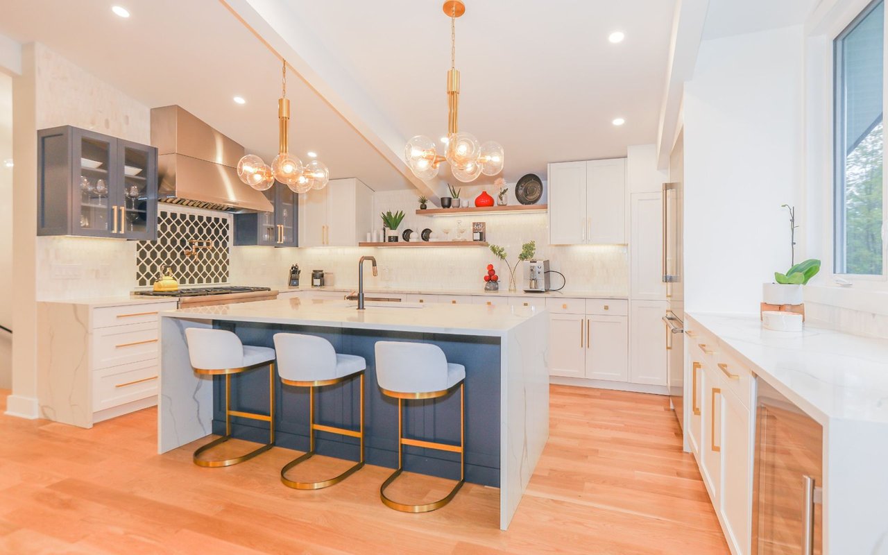 Updated kitchen in a Norwood, NJ home