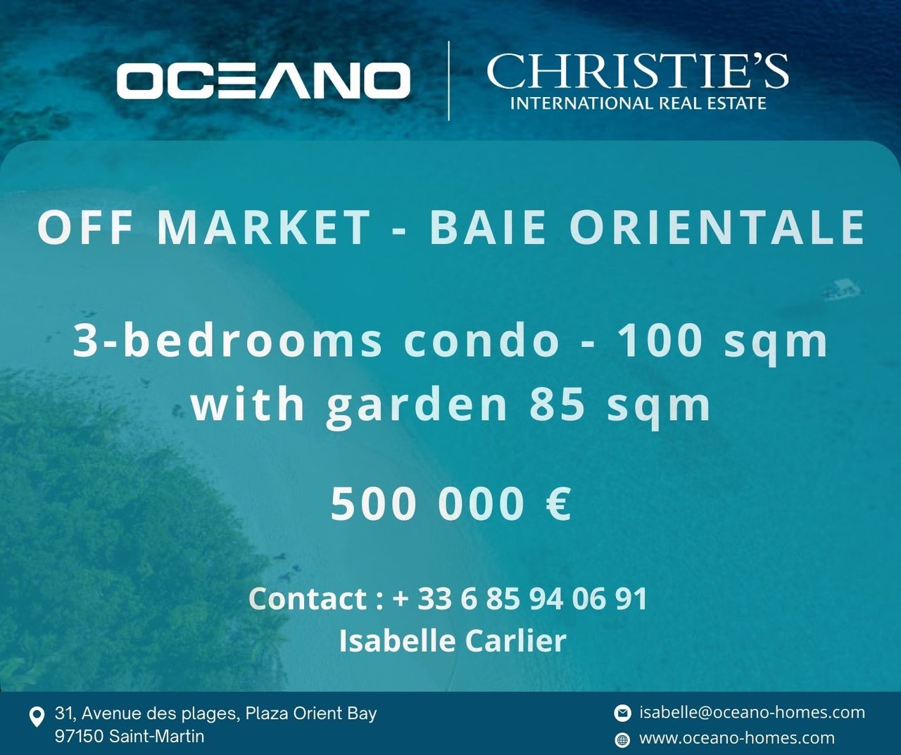 3-bedroom condo - Orient Bay