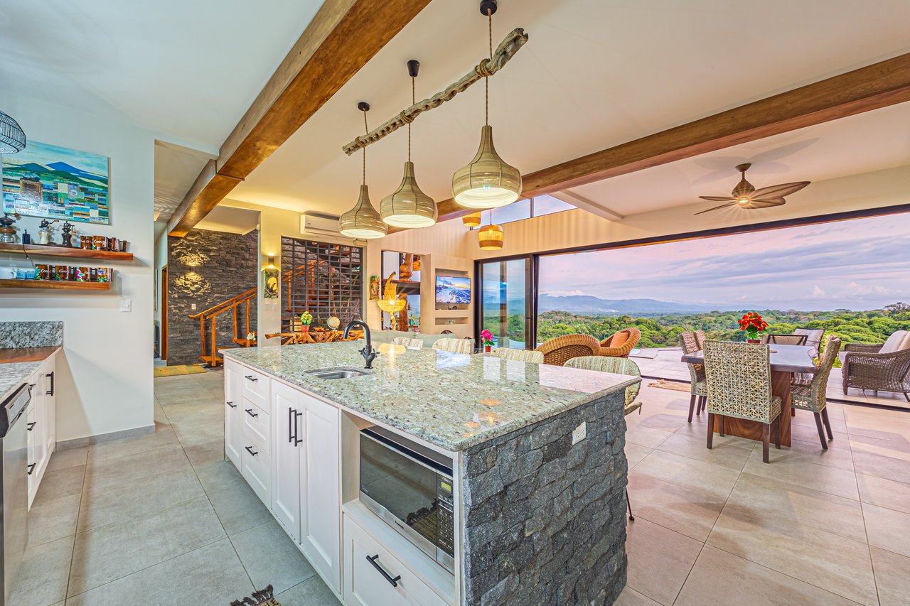 Iconic Luxury Estate with Unmatched Mountain Views | Manuel Antonio Estates