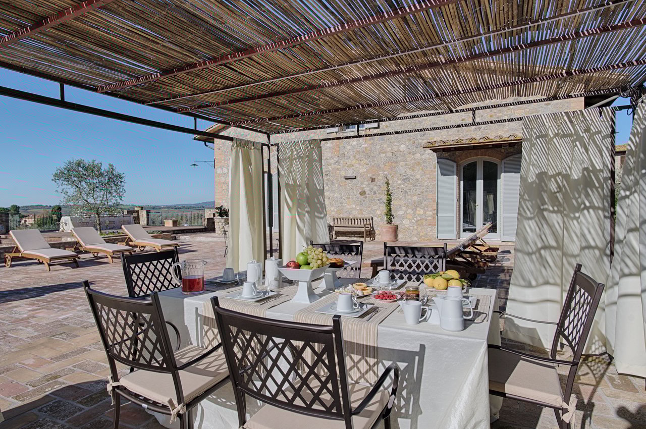 Tuscan Villa With Panoramic Country Views