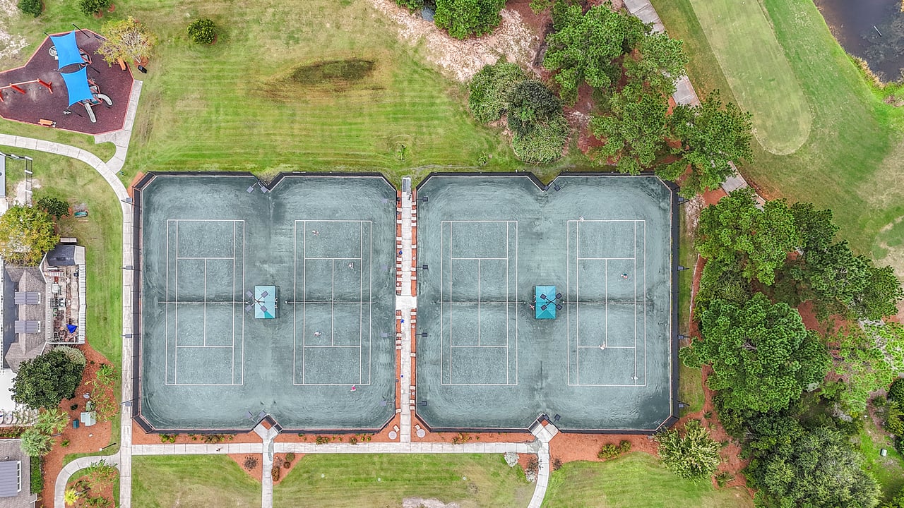 Tennis courts