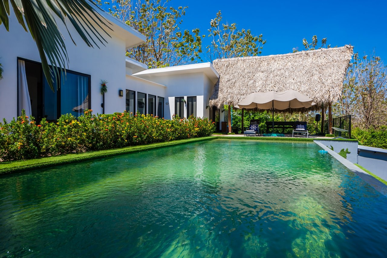 Villa Eva | Exclusive Gated Community Home with Mountain Views Near Tamarindo Beach
