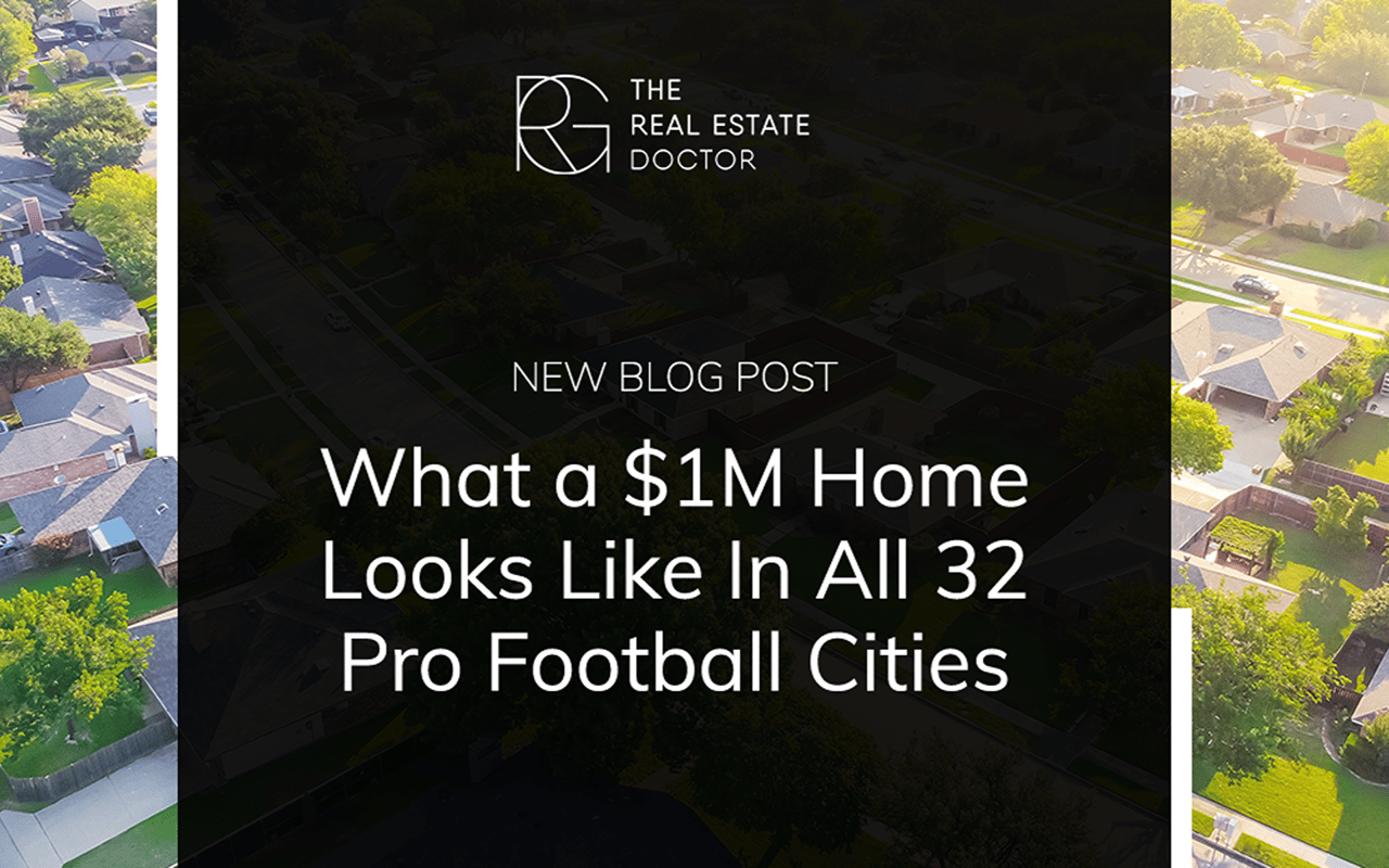 What a $1M Home Looks Like In All 32 Pro Football Cities