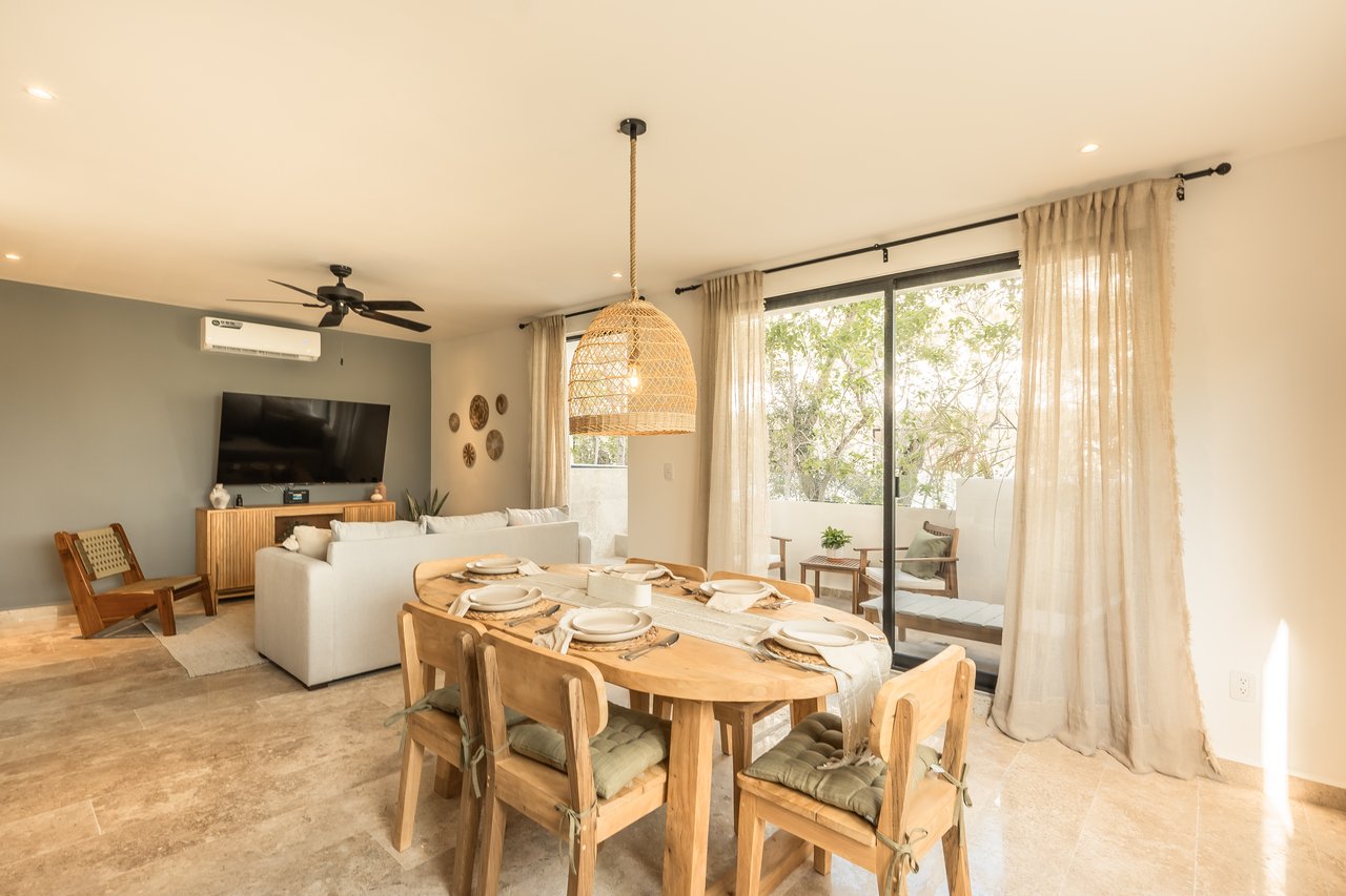 Parques Zama | Charming Furnished 2-Bedroom with Private Jacuzzi 