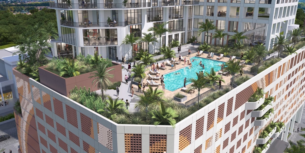 March 2025 - The initial permit has been granted for a proposed 544-unit residential tower in Edgewater