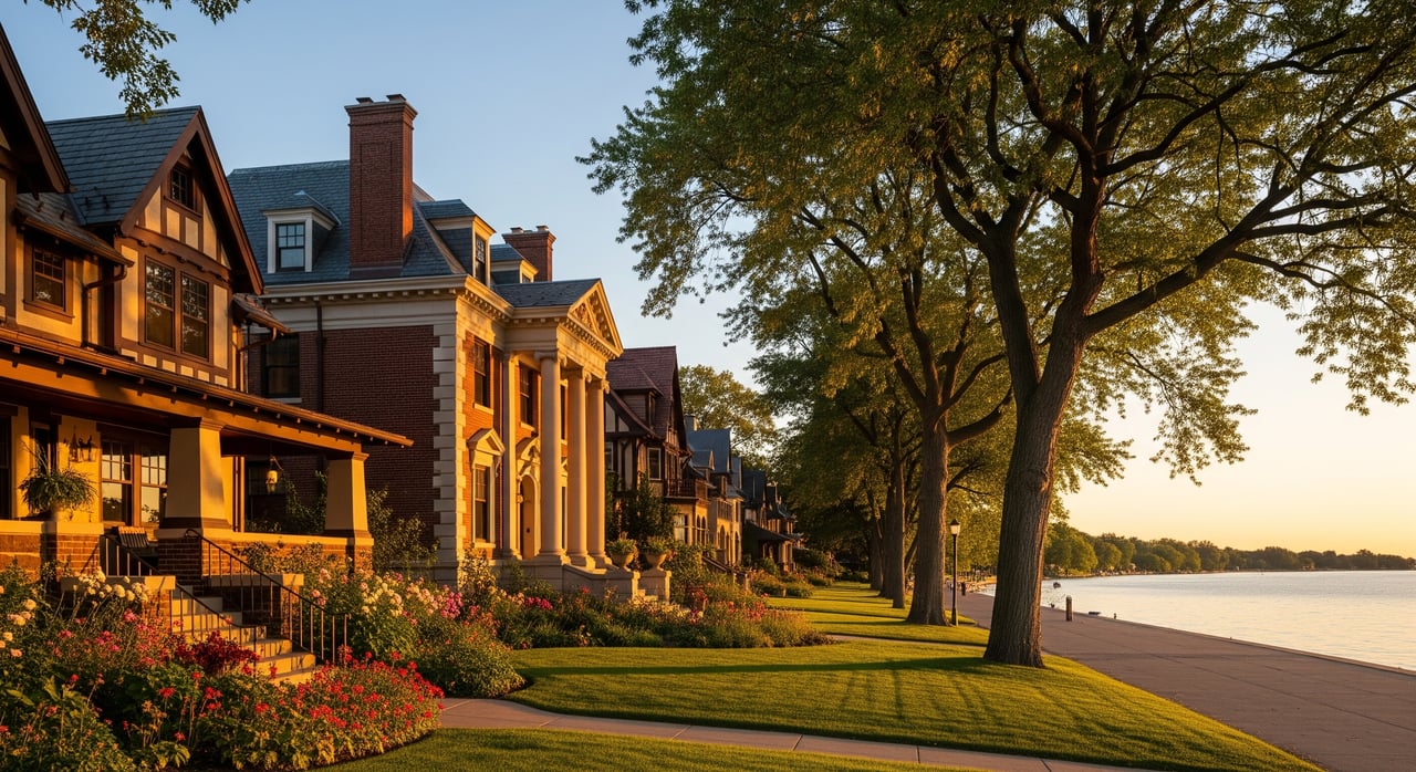 Decoding Architectural Styles Around Lake Harriet