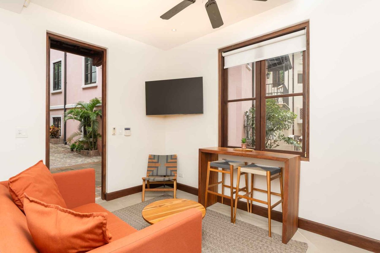 Studio Steps from the Shore | Walkable Beach Studio in Las Catalinas with 2026 Beach Club Membership