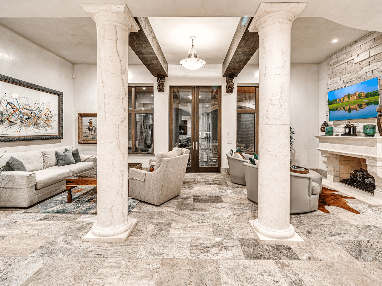 Exquisite Private Estate Overlooking Gaillardia Golf Course in Oklahoma City - Wyatt Poindexter - The Agency