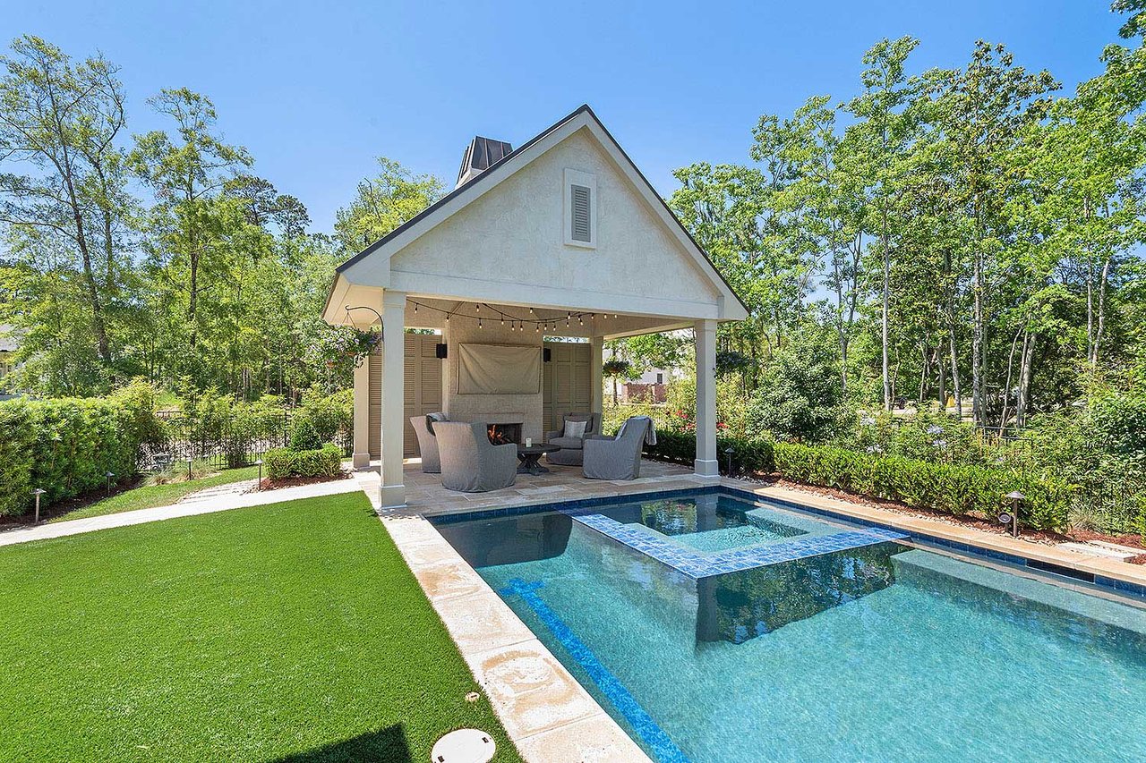 Interior Design with Pool & Cabana Build-out in The Sanctuary