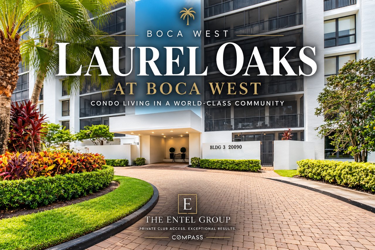 Laurel Oaks condominium buildings at Boca West Country Club