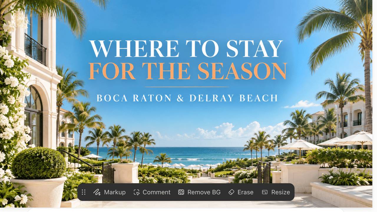 Luxury hotel and resort lifestyle in Boca Raton and Delray Beach, Florida