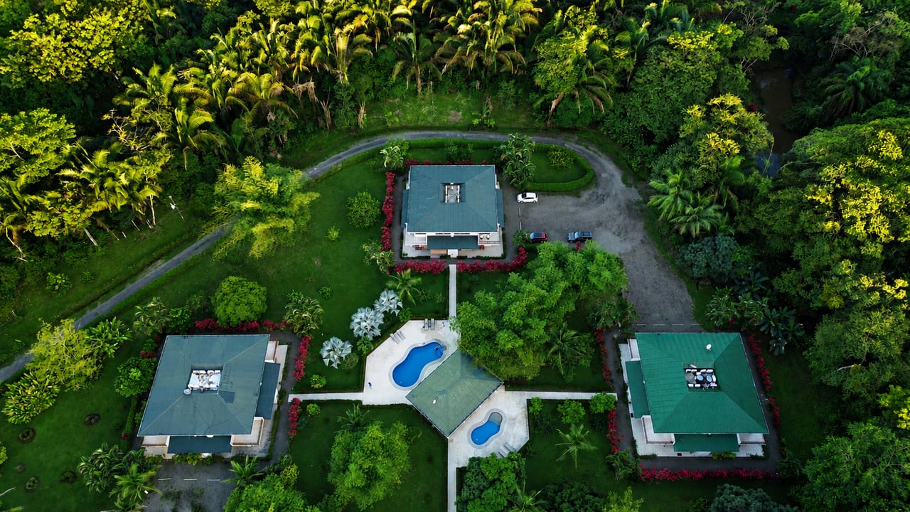 Remodeled Beach-Style Villa with Lush Jungle Setting