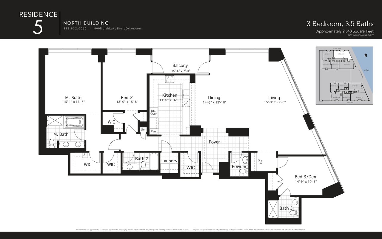 600 N Lake Shore Drive Unit: 1505 