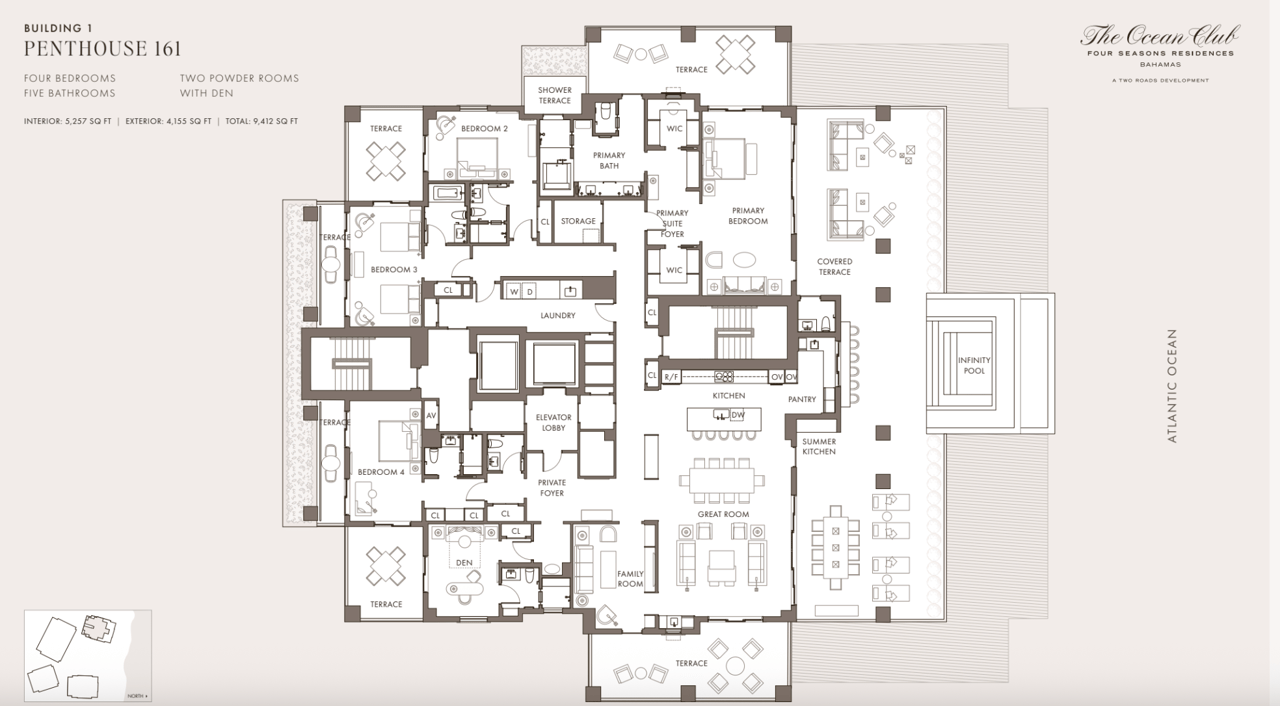THE OCEAN CLUB - THE FOUR SEASONS RESIDENCES