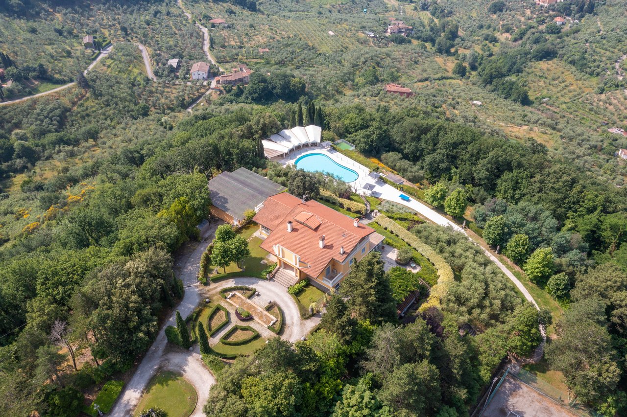 Map of Family Rental Retreat in Tuscany