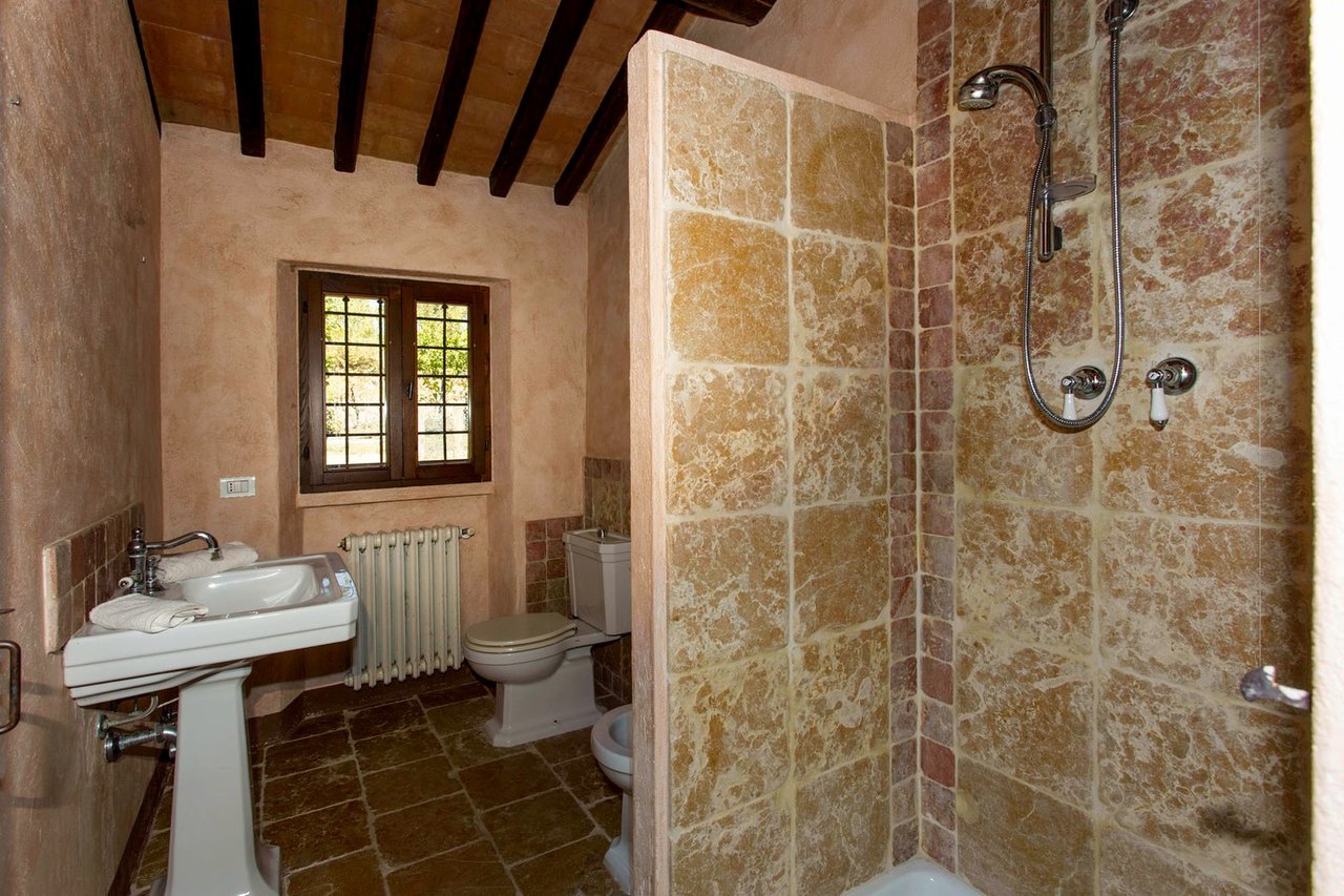 Restored Charming Stone Villa Perched in Hills