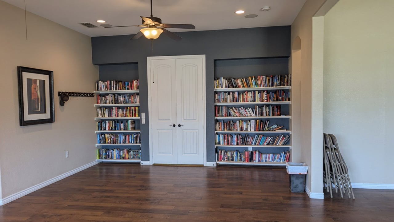 Library Storage at Club Isabella