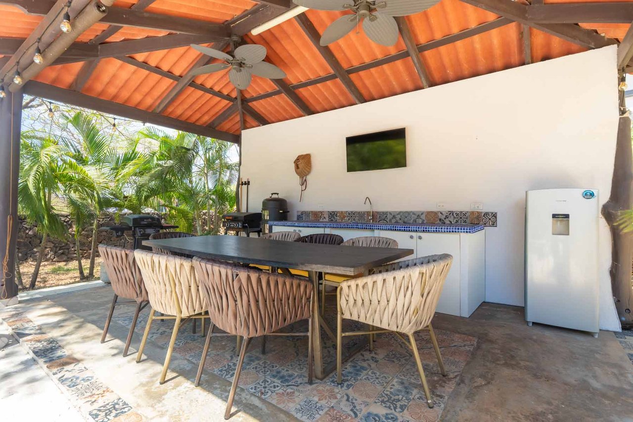 Casa Brasil | Gated Living Near Tamarindo + Golf Cart Included