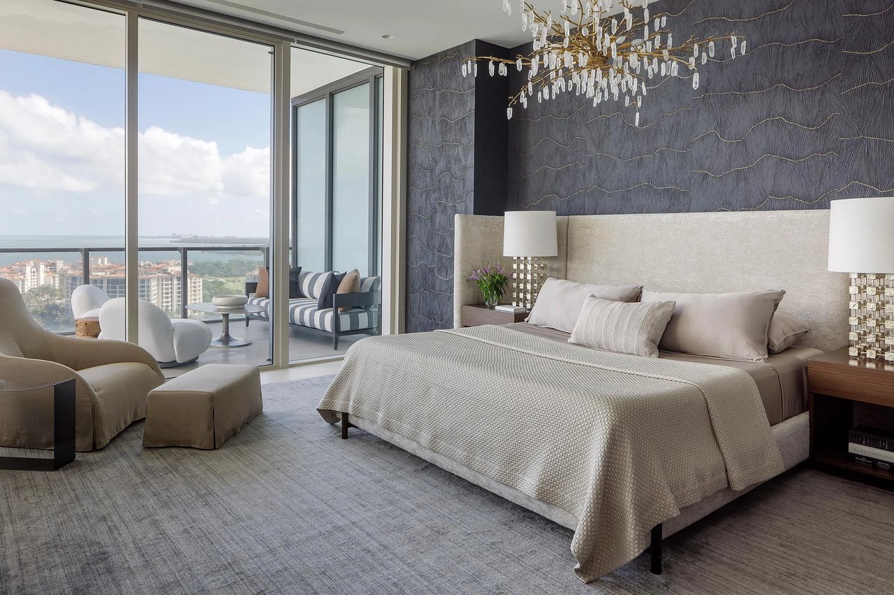 Luxury dining room by Tatem Interiors at Apogee South Beach Residence 2102.