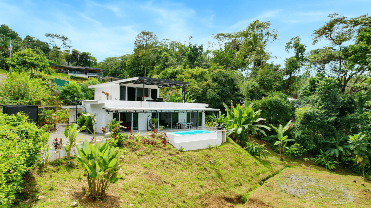 Harmonious Modern Uvita Home with Infinity Pool, Ocean Views, and Rental Options