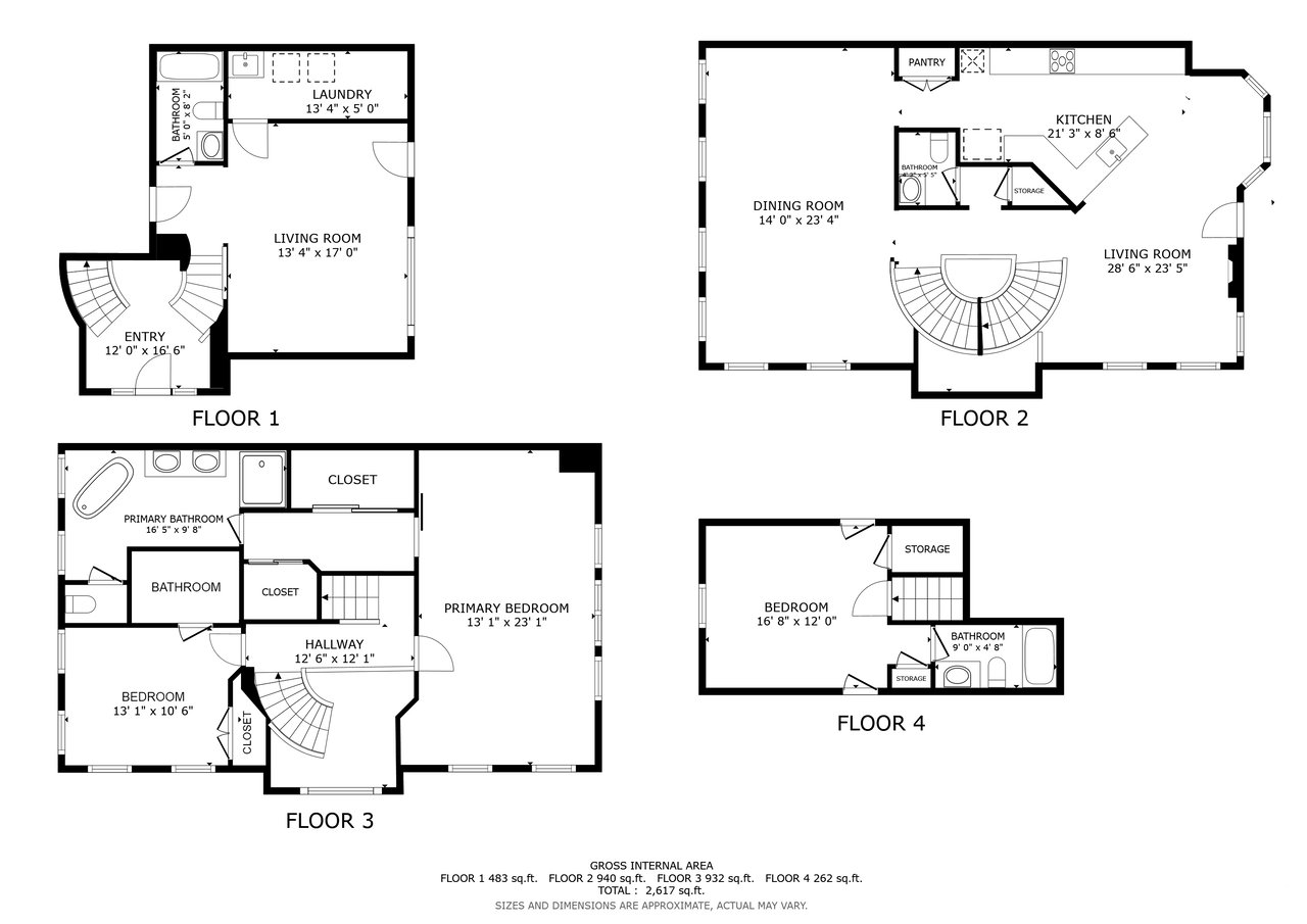 End-unit Falls Church City Townhouse