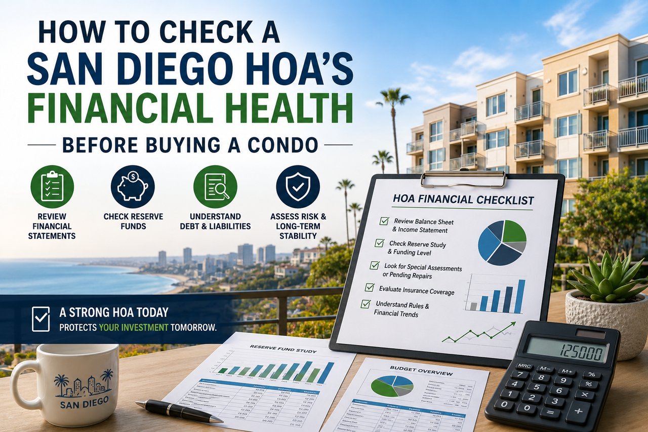 How to Check a San Diego HOA's Financial Health Before Buying a Condo