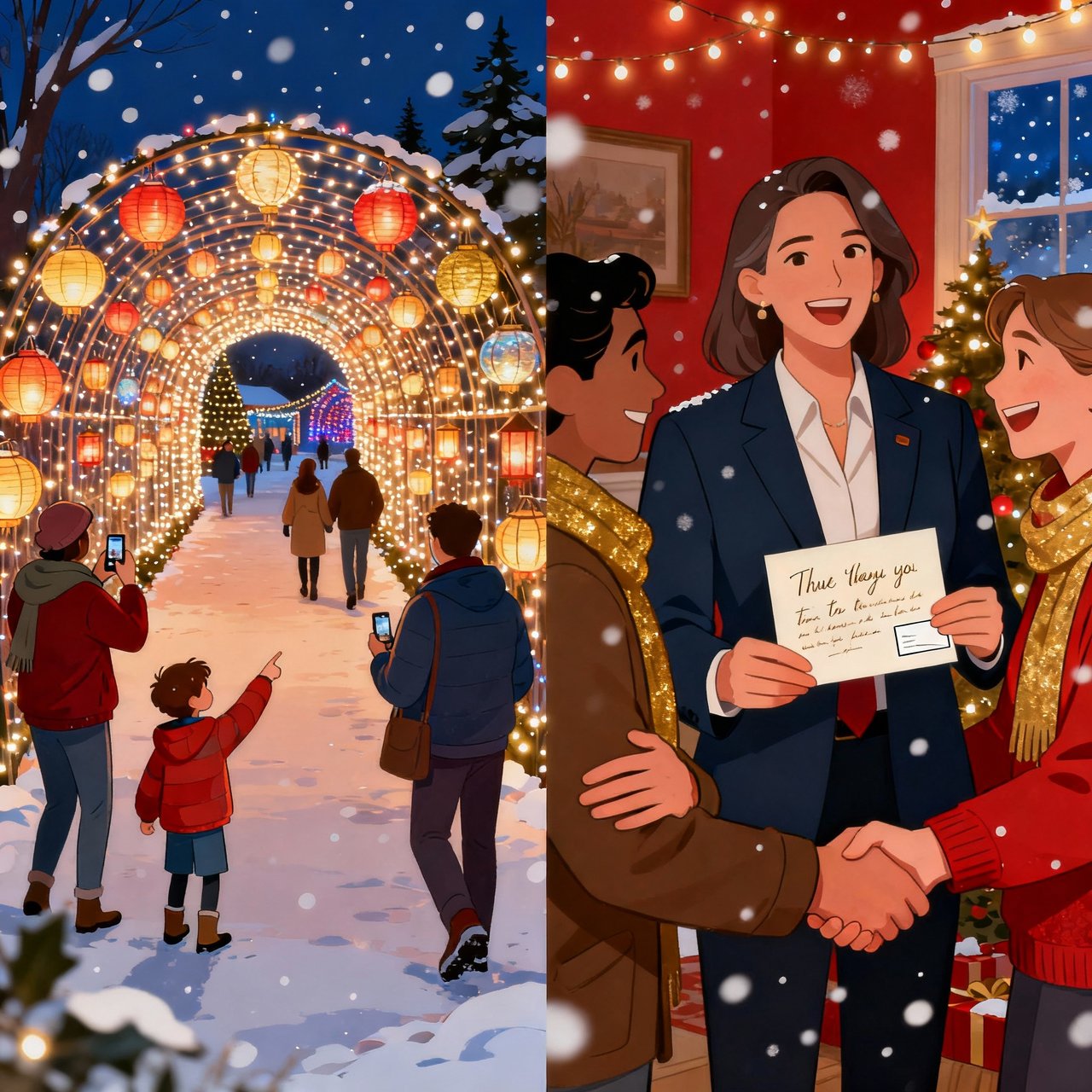 🎄 The Top Holiday Light Displays Near Bergen County — And the One Gift Every Realtor Truly Appreciates