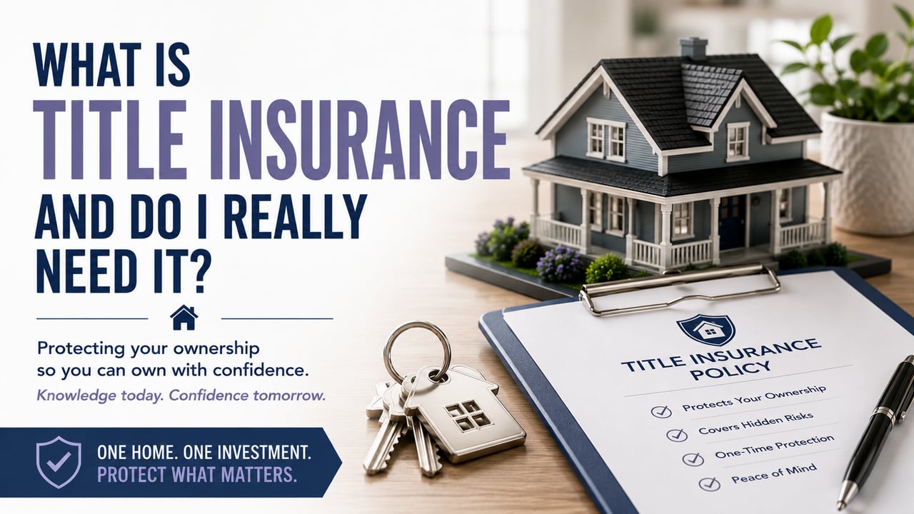 What Is Title Insurance and Do I Really Need It?