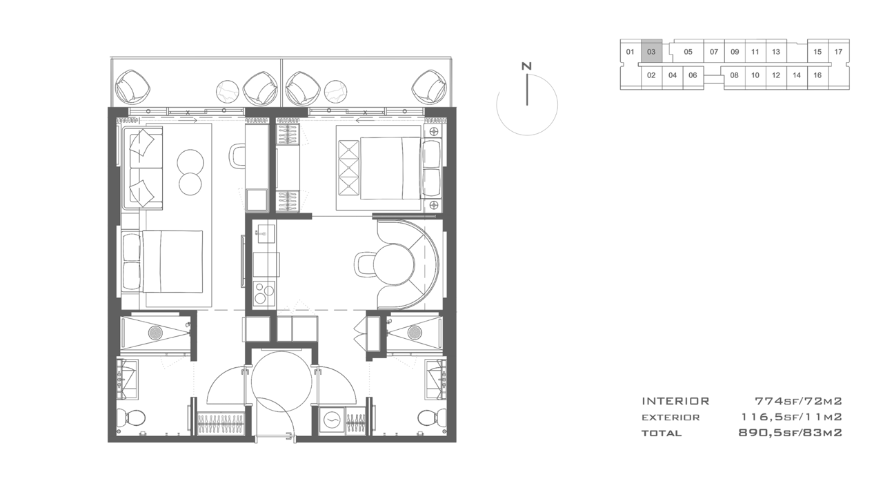 Vida | Two Bedroom