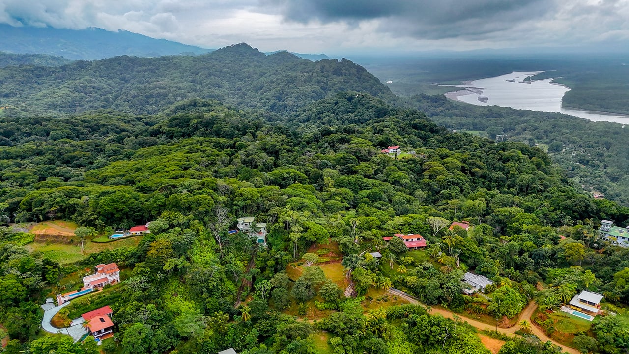 Ocean View Home for Sale in Ojochal with Pool & Jungle Views
