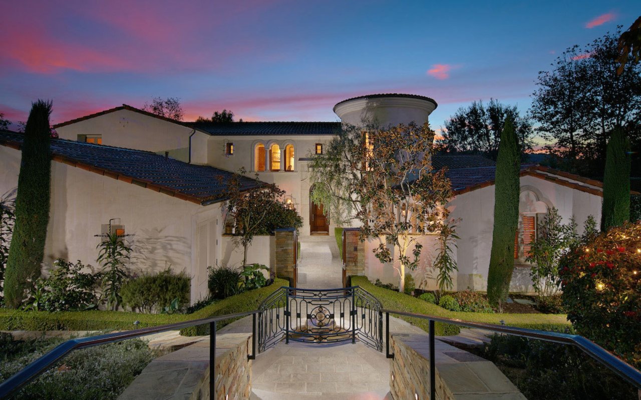 Shady Canyon Custom Estate with Tranquil Views Sold in Irvine California