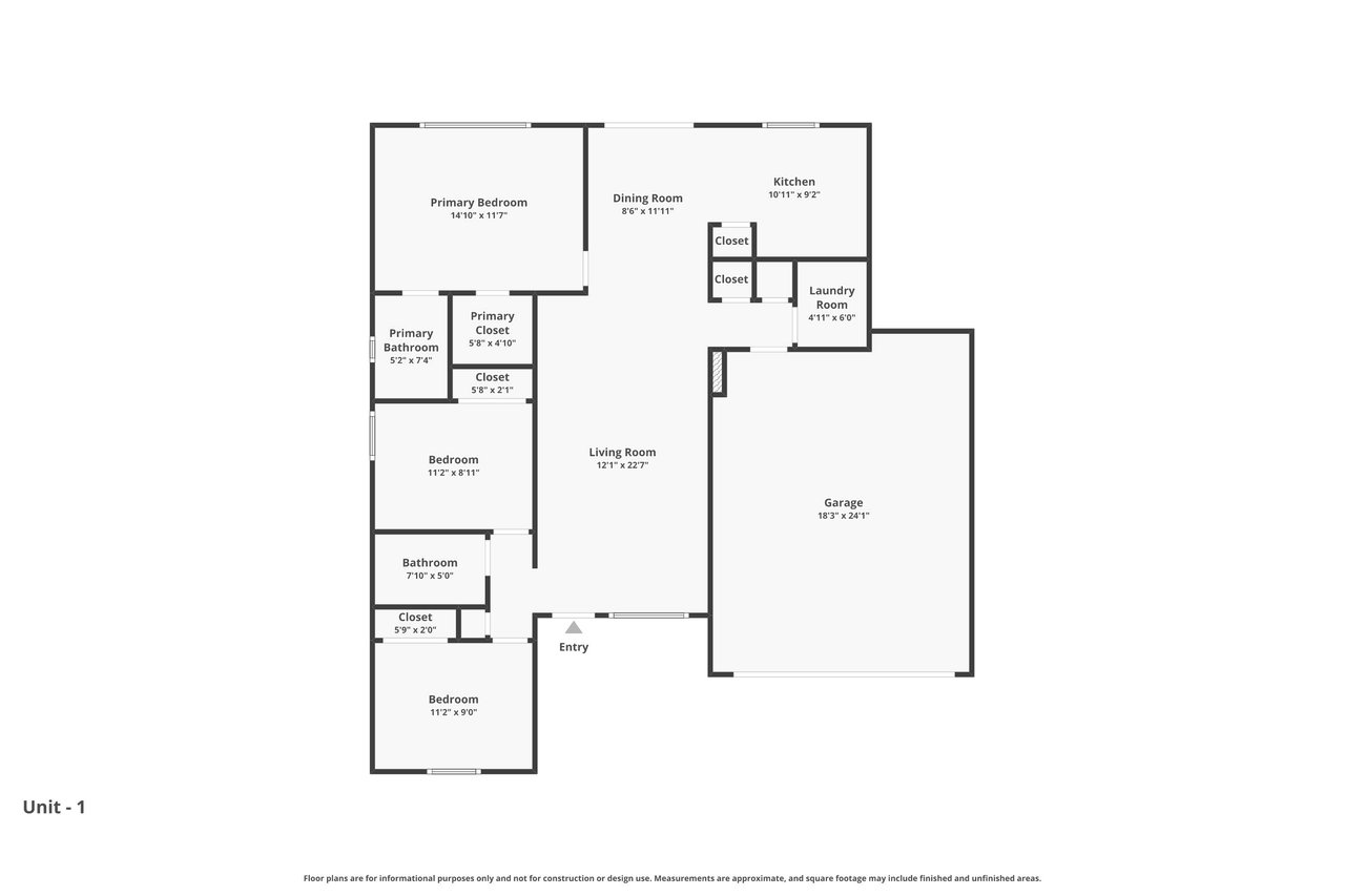 Floor Plan with measurements