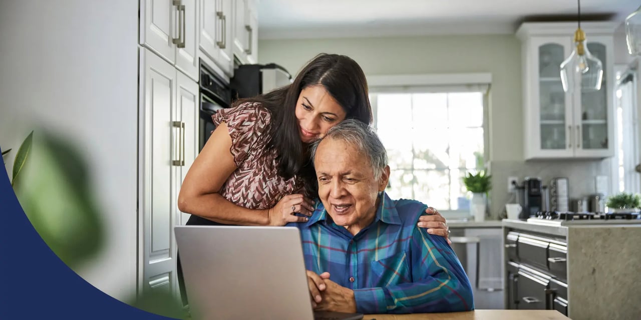 Parents and adult child reviewing a New York City apartment purchase together