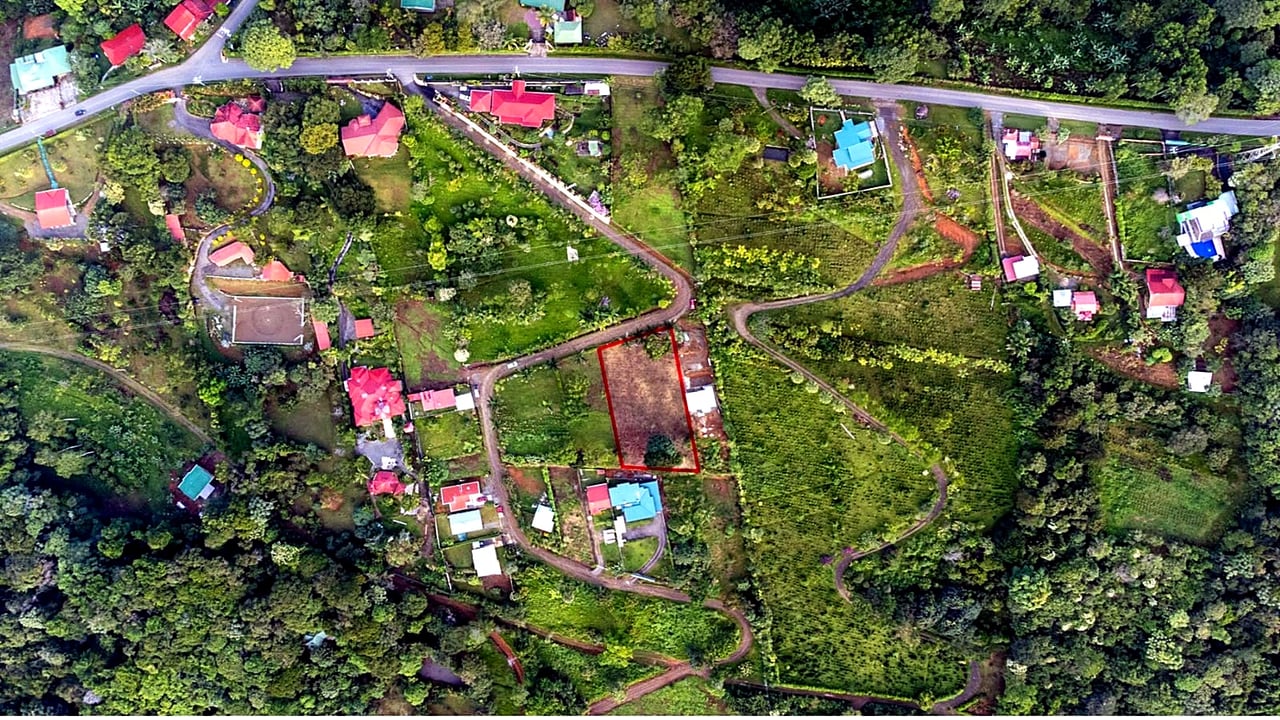 2,000 m² Lot for Sale – Rivas, Pérez Zeledón, Cost