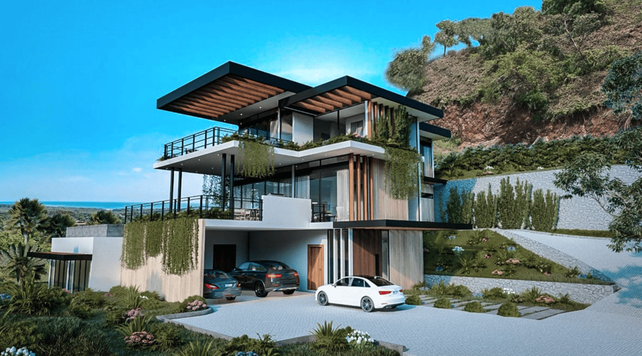 Jungle Vista Retreat - Modern Tropical Hideaway - Senderos