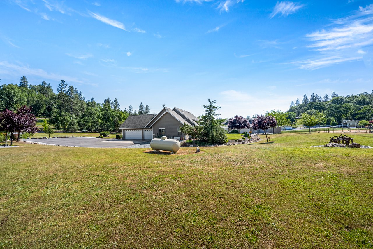 Custom Built Home on 4 Flat Acres in the Heart of Pleasant Valley – A Car Enthusiast's Dream!