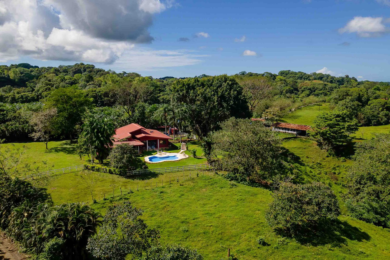 Nearly 50 Acres of Natural Beauty Amazing Mountain Views Luxury Nature Estate in Naranjito, Quepos