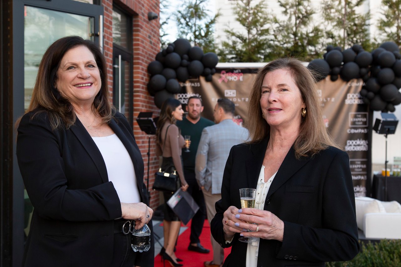 Maria Sakellis and The Liappas Team at Compass Celebrate the Success of Sip, Shop, and Support