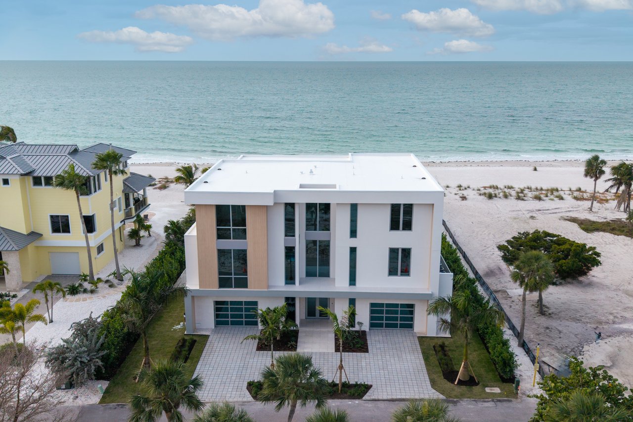 New Construction with Private Gulf Front Access