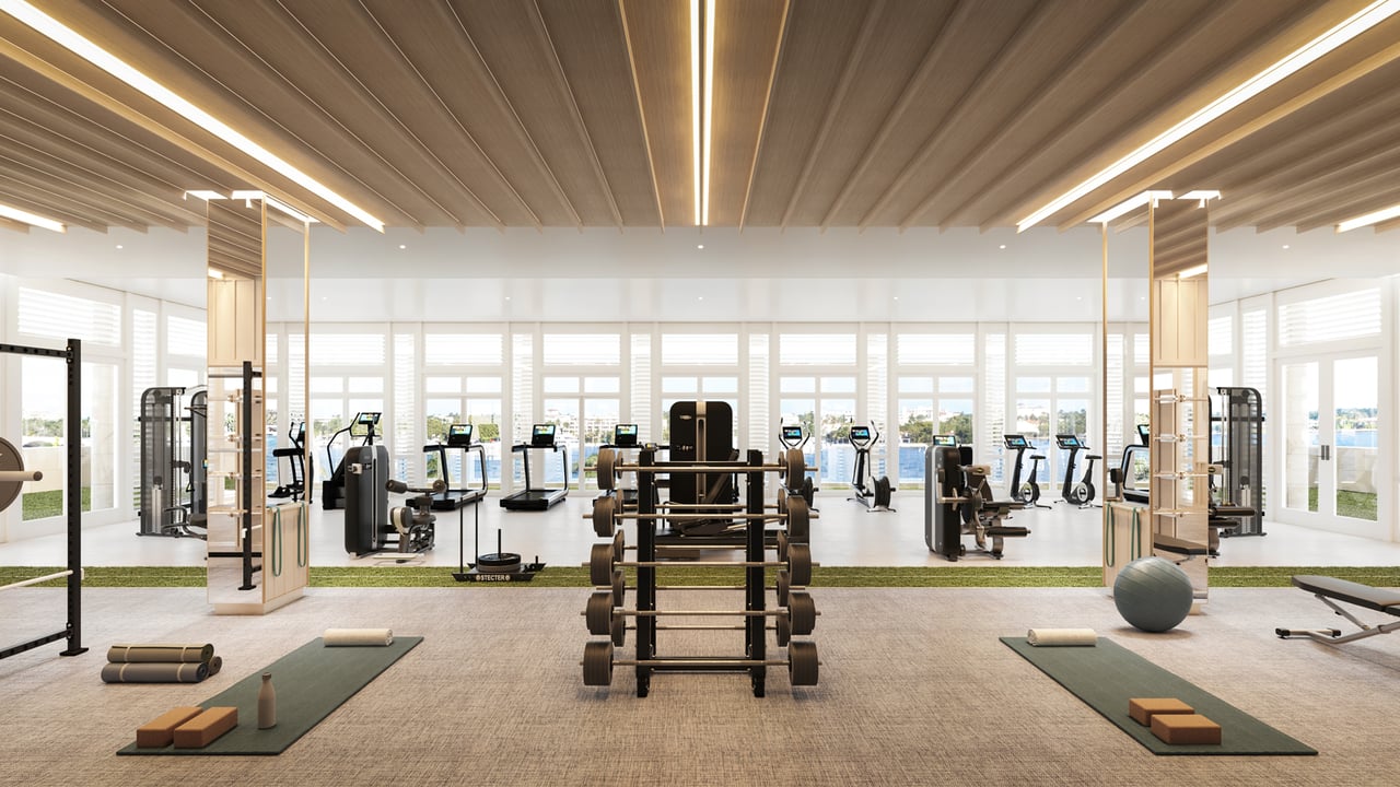 South Flagler House fitness center 