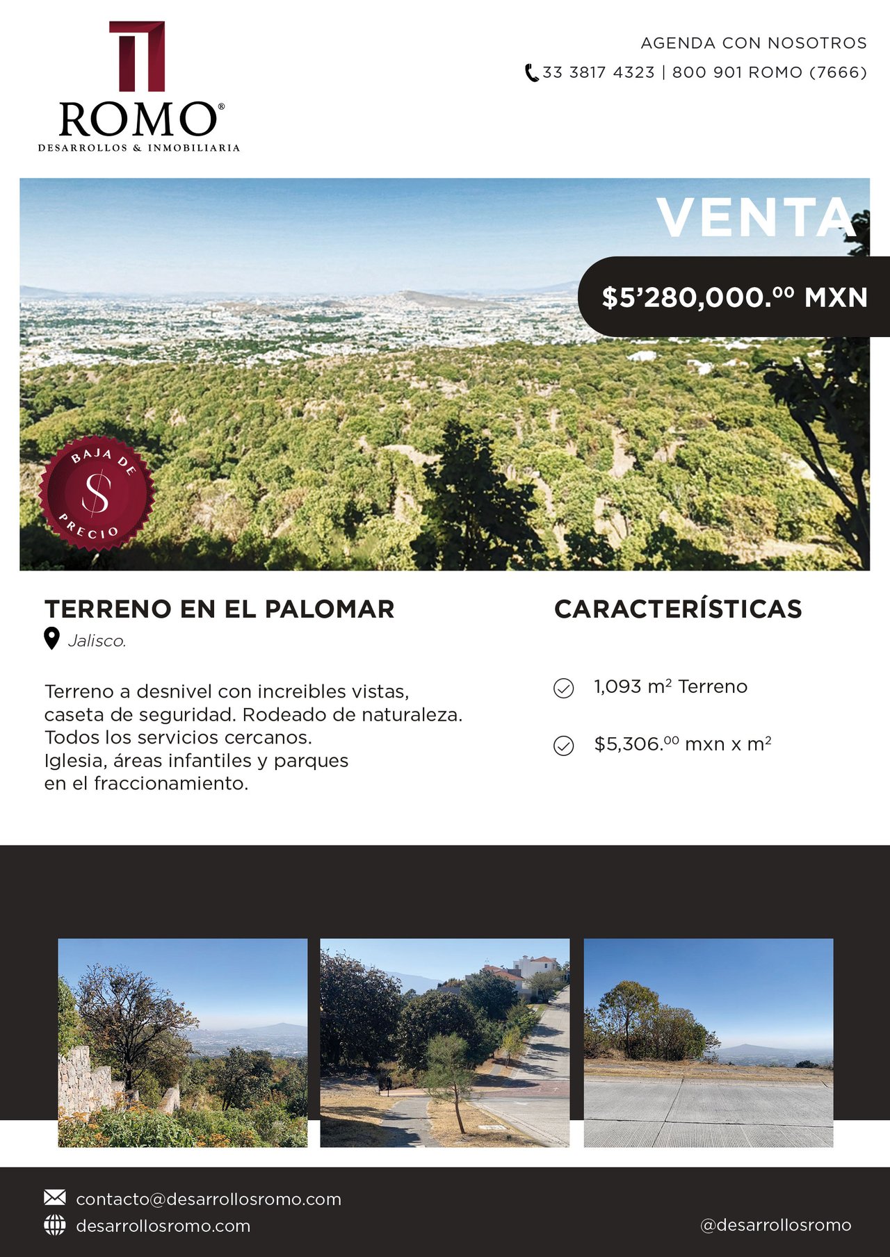 Terreno en Venta El Palomar $5'280,000.00 MN