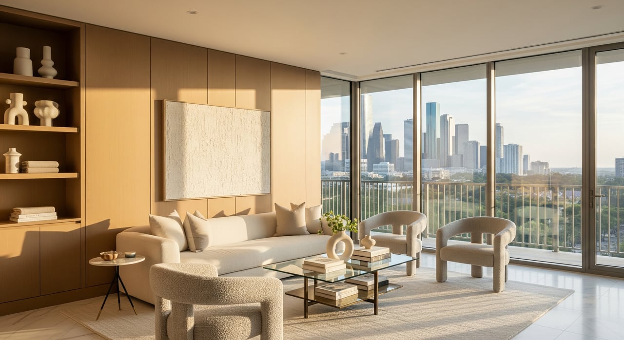 Staging And Photography For Galleria High-Rise Condos